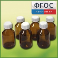 Набор склянок для растворов реактивов 30 миллилитров (6 штук) - fgospostavki.ru - Москва