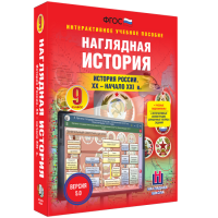 Наглядная история. История России. XX - начало XXI века. 9 класс - fgospostavki.ru - Москва