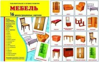 Демонстрационные карточки "Мебель" - fgospostavki.ru - Москва