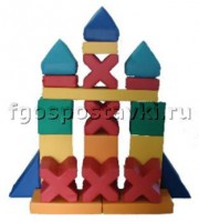 Мягкий модуль-конструктор "Башня" (21 элемент) - fgospostavki.ru - Москва