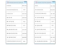 Комплект карточек (10) "Обучающий калейдоскоп. Умножение на 7, 8 и 9" - fgospostavki.ru - Москва