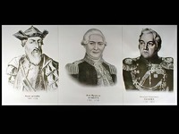 Портреты путешественников (25 штук, формат А3) - fgospostavki.ru - Москва