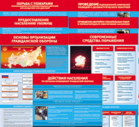 Комплект таблиц "Основы гражданской обороны (МЧС РФ)" 13 штук. - fgospostavki.ru - Москва