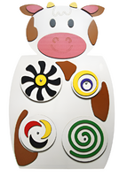 Бизиборд «Белая коровушка» - fgospostavki.ru - Москва