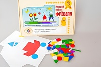 Игровой набор Фребеля "Конструктор плоскостной-1" (Серия "Эксперимент") - fgospostavki.ru - Москва