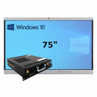 Интерактивная панель 75" (встроенный ПК, Win10) - fgospostavki.ru - Москва