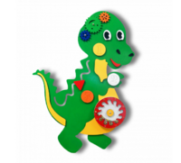 Бизиборд «Малыш-крокодил» - fgospostavki.ru - Москва