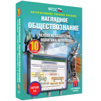 Наглядное обществознание. Человек. Общество. Политика и право. 10 класс - fgospostavki.ru - Москва