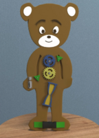 Бизиборд «Медвежонок» - fgospostavki.ru - Москва