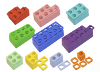 Нумирошка. Набор цветных пластиковых форм 100 шт. по методике Нумикон - fgospostavki.ru - Москва