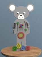 Бизиборд «Серая мышка» - fgospostavki.ru - Москва