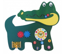 Бизиборд «Зеленый крокодил» - fgospostavki.ru - Москва