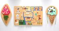 Комплект бизибордов «Фабрика мороженого» - fgospostavki.ru - Москва