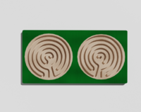 Межполушарная доска №10 зеленая - fgospostavki.ru - Москва