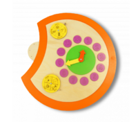 Настенный игровой модуль в виде части гусеницы-времени - fgospostavki.ru - Москва