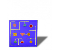 Развивающая панель для изучения движения фигур - fgospostavki.ru - Москва