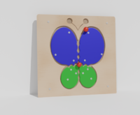 Панель-лабиринт «Бабочка» - fgospostavki.ru - Москва