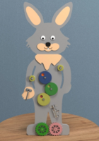 Бизиборд «Пасхальный кролик» - fgospostavki.ru - Москва