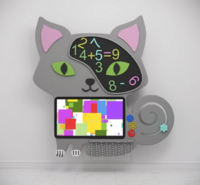 Интерактивный бизиборд с программным логопедическим комплексом и элементами «Кошечка» - fgospostavki.ru - Москва