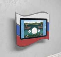 Интерактивная панель с программным логопедическим комплексом «Флаг России» - fgospostavki.ru - Москва