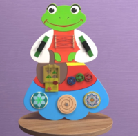 Бизиборд «Лягушка» - fgospostavki.ru - Москва