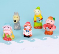 Набор резиновых игрушек «Красная шапочка» - fgospostavki.ru - Москва