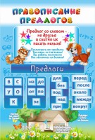 Стенд "Правописание предлогов" - fgospostavki.ru - Москва
