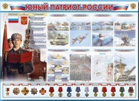 Стенд-уголок "Юный патриот России" - fgospostavki.ru - Москва