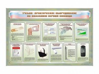 Стенды "Учебно-практическое оборудование по оказанию первой помощи" - fgospostavki.ru - Москва