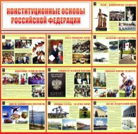 Стенд "Конституционные основы РФ" - fgospostavki.ru - Москва