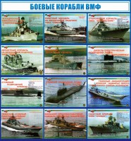 Стенд "Боевые корабли ВМФ" - fgospostavki.ru - Москва
