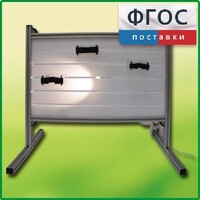 Панель с держателями и подсветкой для монтажа оборудования для проведения демонстрационных опытов по химии - fgospostavki.ru - Москва