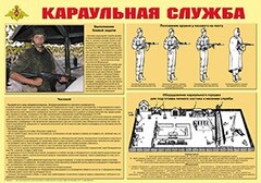 Плакат "Караульная служба" - fgospostavki.ru - Москва