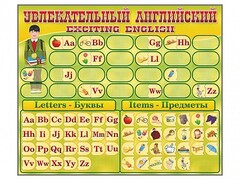 Комплект оборудования "Английский алфавит" с комплектом тематических магнитов - fgospostavki.ru - Москва