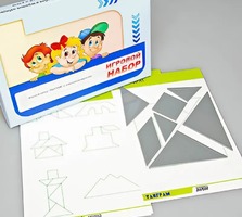 Игровой набор "Танграм" (с комплектом карточек) - fgospostavki.ru - Москва