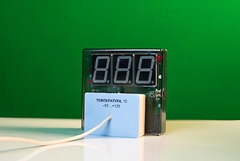 Датчик температуры с независимой индикацией (термометр демонстрационный) - fgospostavki.ru - Москва