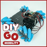 Robo kit DIYGO Мобильный робот с колесами всенаправленного движения - fgospostavki.ru - Москва