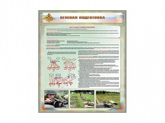 Стенд "Огневая подготовка" Вариант 1 - fgospostavki.ru - Москва
