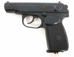 Массогабаритный лазерный макет пистолет Макарова ПМ со встроенным лазерным модулем и аккумуляторной батареей - fgospostavki.ru - Москва