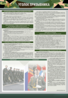 Стенд-уголок "Уголок призывника" - fgospostavki.ru - Москва