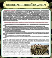 Стенд "Основы военной службы" - fgospostavki.ru - Москва