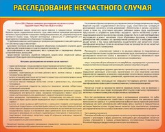 Стенд "Расследование несчастного случая" - fgospostavki.ru - Москва