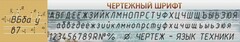 Стенд "Чертежный шрифт" - fgospostavki.ru - Москва