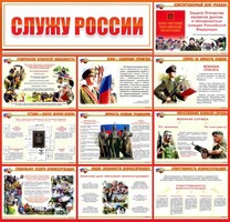 Стенд "Служу России" - fgospostavki.ru - Москва