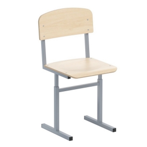 Стул ученический регулируемый на прямоугольной трубе - fgospostavki.ru - Москва