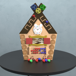 Бизиборд «Сказочный теремок» - fgospostavki.ru - Москва