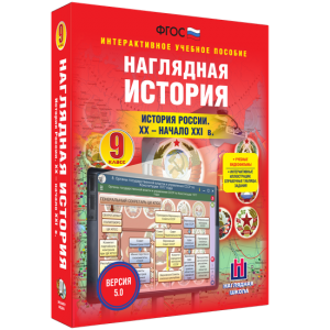 Наглядная история. История России. XX - начало XXI века. 9 класс - fgospostavki.ru - Москва