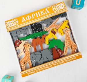 Конструктор "Африка", 35 элементов - fgospostavki.ru - Москва