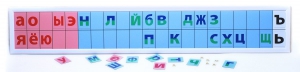 Магнитная доска "Лента букв" - fgospostavki.ru - Москва