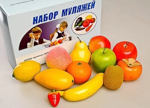 Набор муляжей фруктов - fgospostavki.ru - Москва